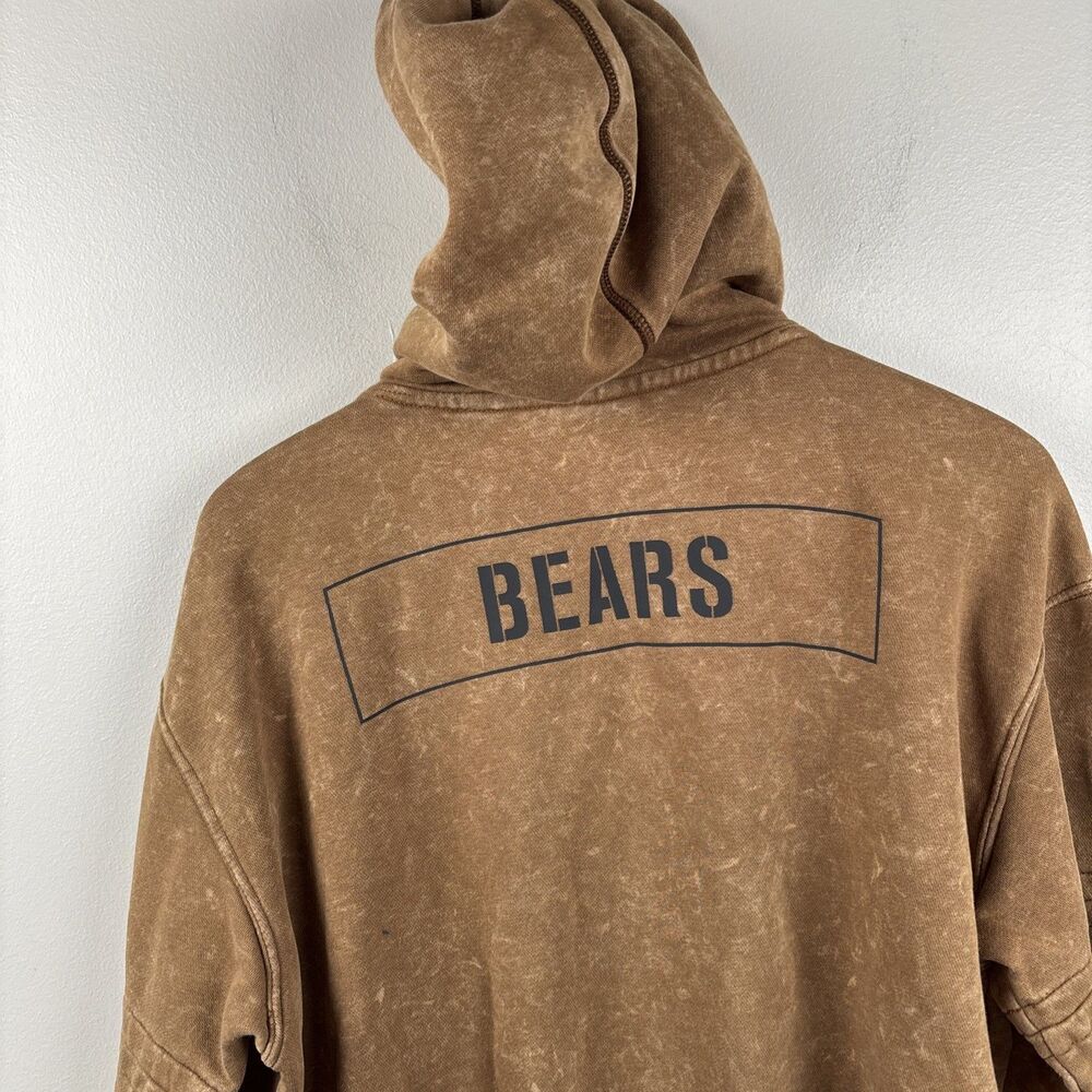 Nike Size XS Chicago Bears 2023 Salute to Service Hoodie Mens NFL Sideline Brown - Picture 12 of 14